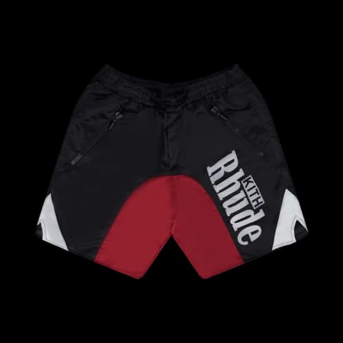 Rhude x Kith Panel Shorts 'Black'