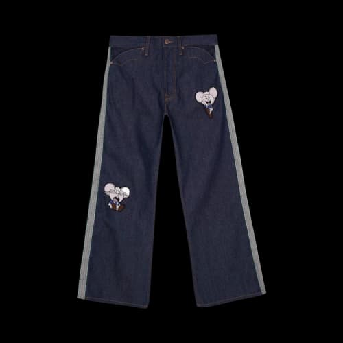 Brain Dead x Coach Kachi Mouse Retro Jean 'Dark Blue'