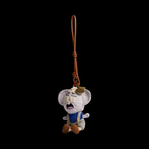 Brain Dead x Coach Kachi Mouse Crochet Bag Charm 'Multicolor'