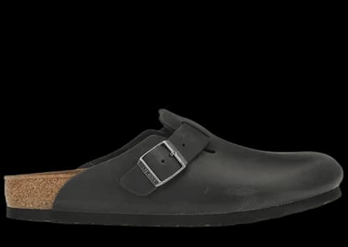 Birkenstock Boston Oiled Leather Black