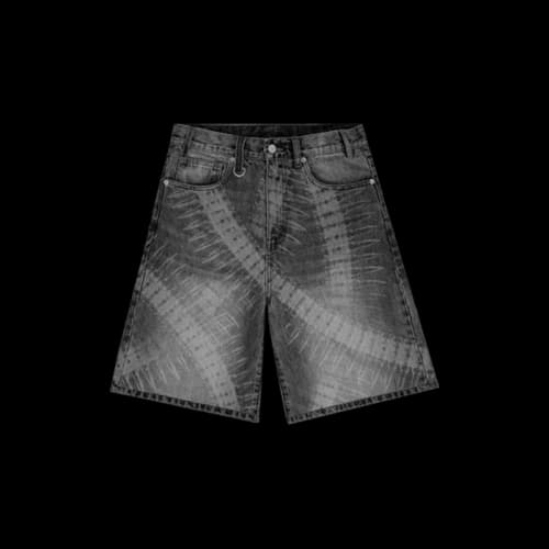 Bravest Studios Bullet Jorts Black