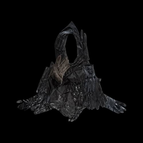 Vintage Maison Margiela Leather Glove Top 'Black'