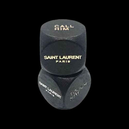 Saint Laurent Rive Droite Dice 'Black'