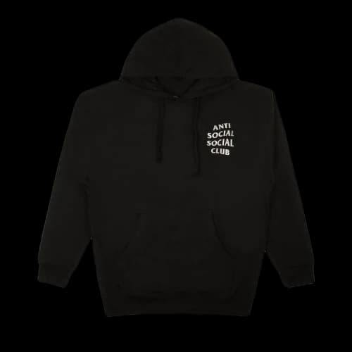 Anti Social Social Club Glitter Blinded Hoodie 'Black'