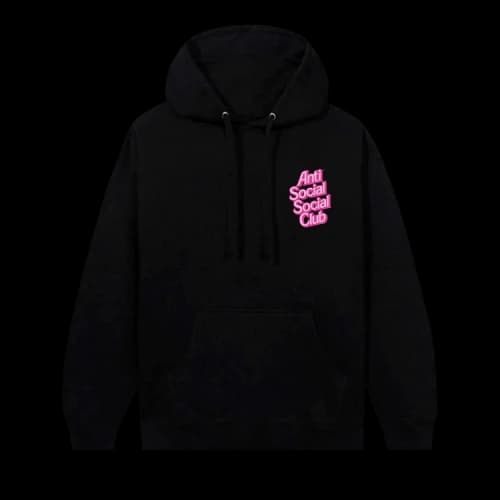 Anti Social Social Club Timeless Hoodie 'Black'
