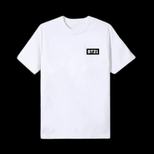 Anti Social Social Club x BT21 Club Peekaboo Tee 'White'