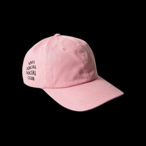 Anti Social Social Club Weird Cap 'Pink'