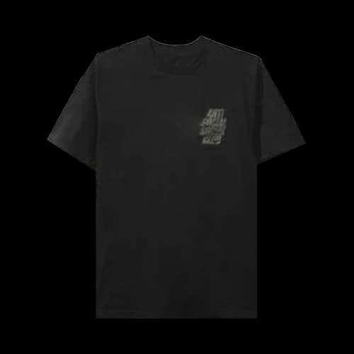 Anti Social Social Club Blocked Camo Tee 'Black'