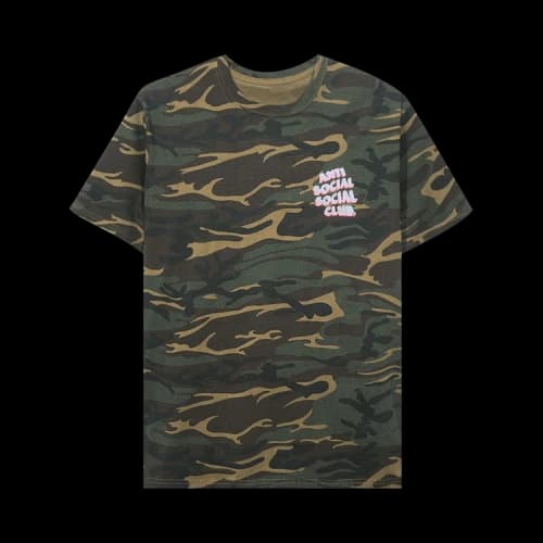 Anti Social Social Club Popcorn Tee 'Camo'