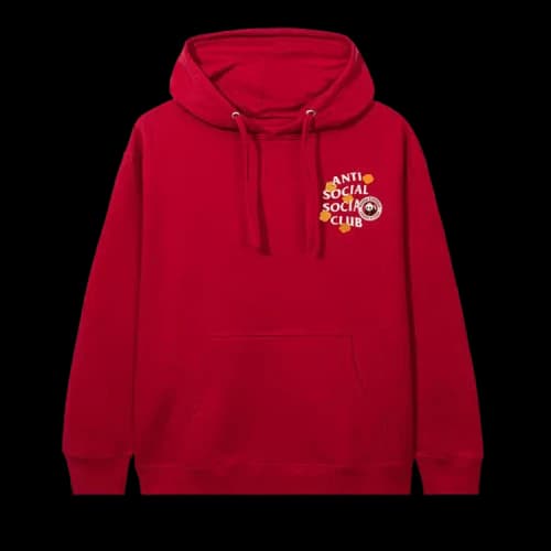 Anti Social Social Club x Panda Express Hoodie 'Red'