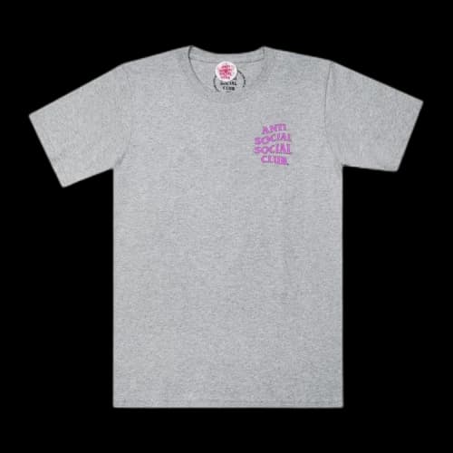 Anti Social Social Club Berlin Tee 'Heather Grey'