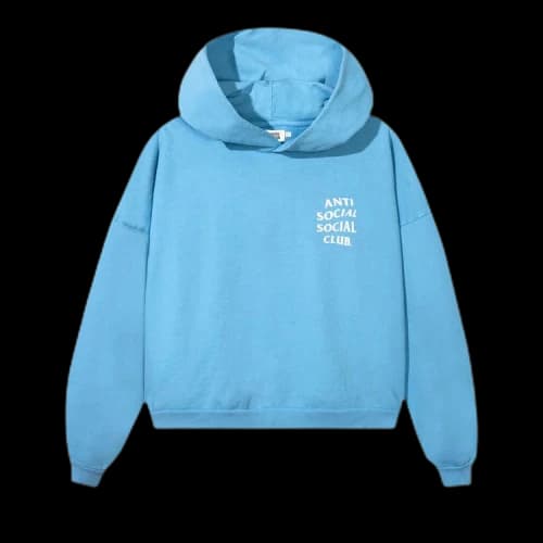 Anti Social Social Club Cozy Hoodie 'Baby Blue'