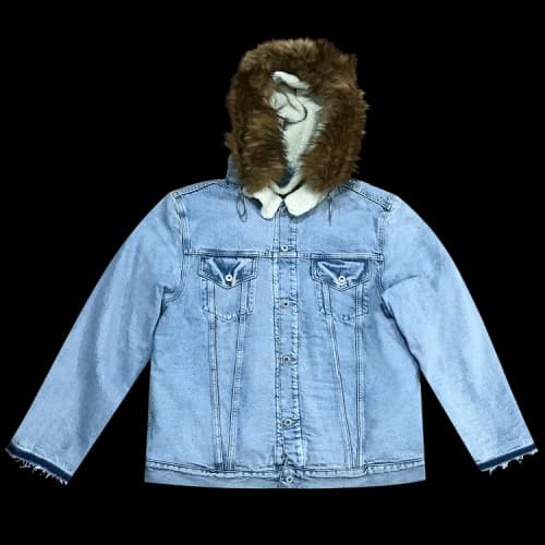 Off-White x Levi's Denim Sherpa Jacket 'Blue'