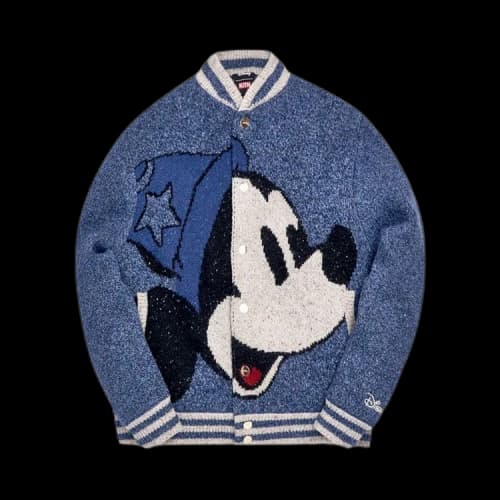 Kith x Disney Varsity Jacket 'Navy'