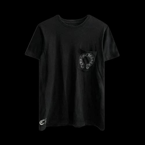Chrome Hearts Malibu Jumbo Cross Pocket Tee 'Black'