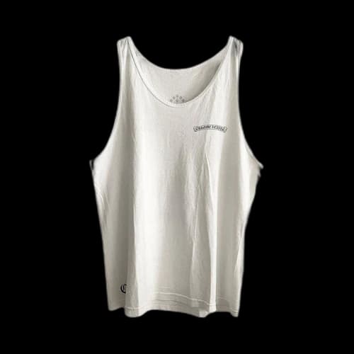 Chrome Hearts Jumbo Cross Logo Tanktop 'White'
