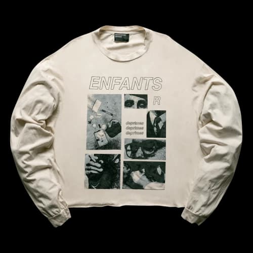 Enfants Riches Déprimés Tragedy Of The Boy Long-Sleeve T-Shirt 'Cream'