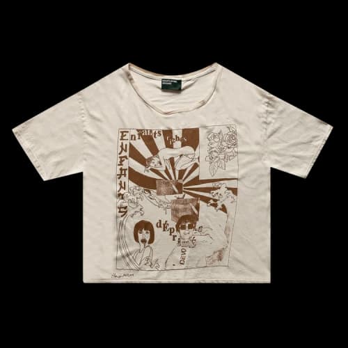 Enfants Riches Déprimés Japanese Devo T-Shirt 'Cream'