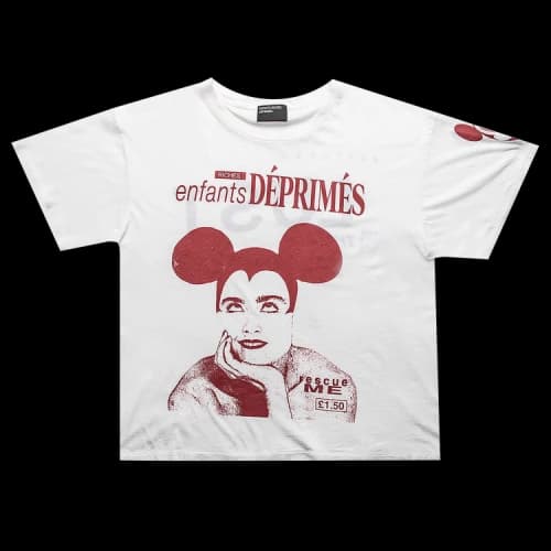 Enfants Riches Déprimés Lust T-Shirt 'Ivory/Pink'