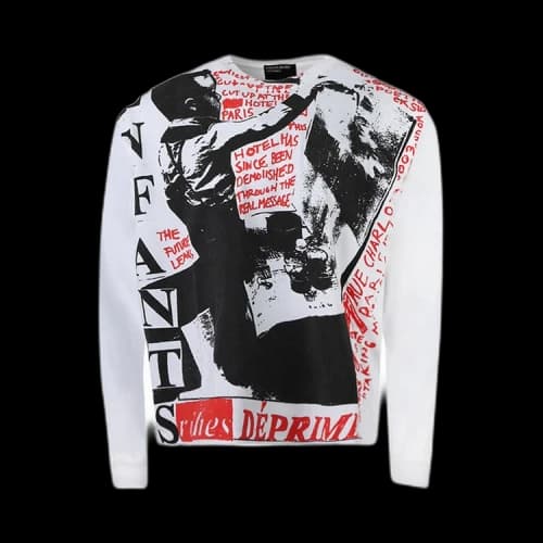 Enfants Riches Déprimés Future Leaks Long-Sleeve T-Shirt 'White/Multicolor'