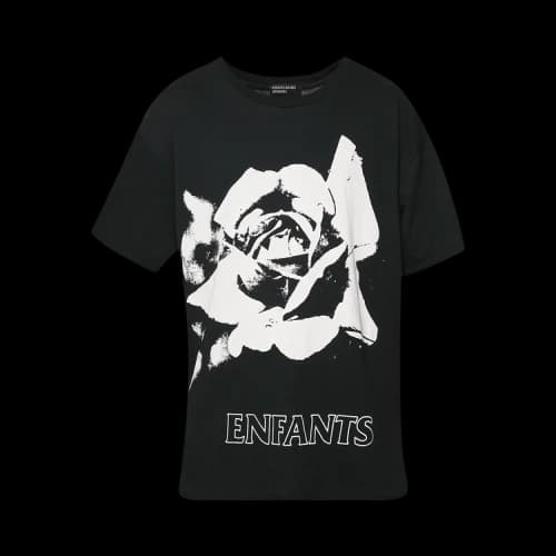 Enfants Riches Déprimés Faded Rose T-Shirt 'Black/White'