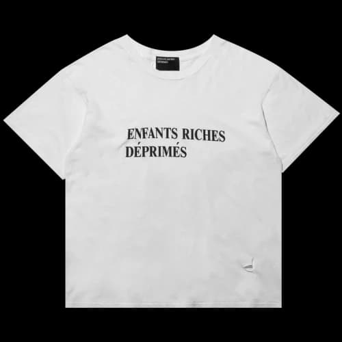 Enfants Riches Déprimés Classic Logo T-Shirt 'Cream/Black'