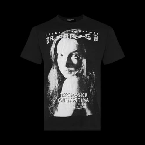 Enfants Riches Déprimés Exposed Christina T-Shirt 'Faded Black'