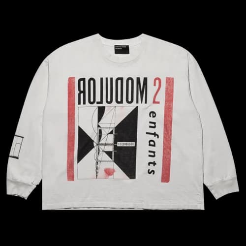 Enfants Riches Déprimés Modular Long-Sleeve T-Shirt 'Vintage White'
