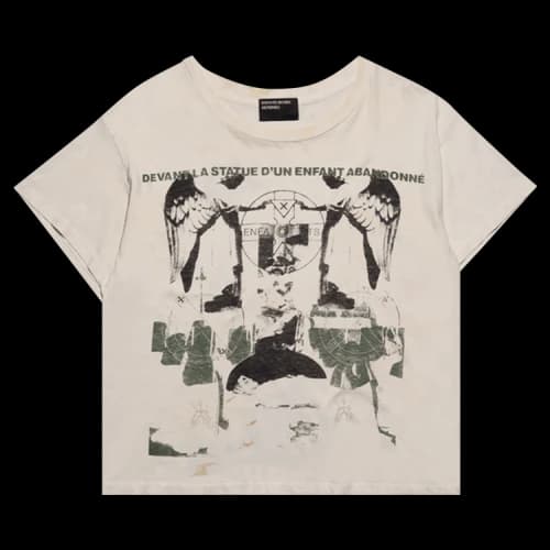 Enfants Riches Déprimés Nun Kicks T-Shirt 'Dirty White'