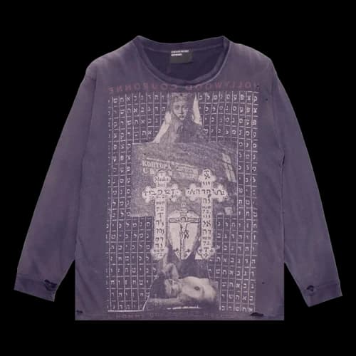 Enfants Riches Déprimés Hollywood Couronne Long-Sleeve T-Shirt 'Antique Purple'