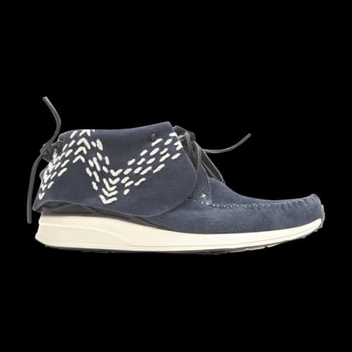 Visvim FBT Sashiko Suede 'Navy'