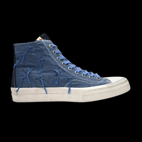 Visvim Skagway High 'Patchwork - Denim'