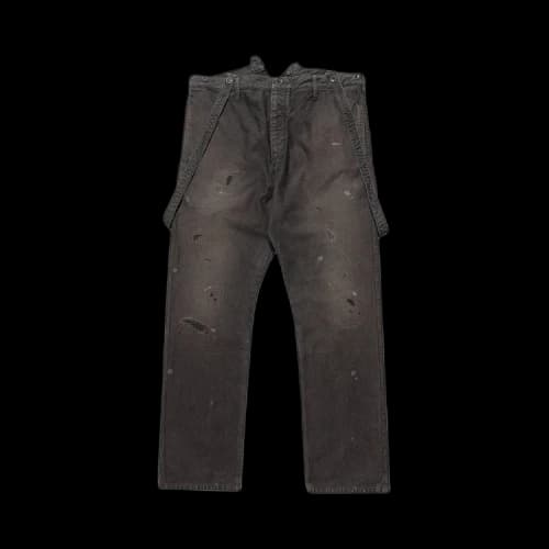 Visvim Travailler Braces Pants 'Charcoal'