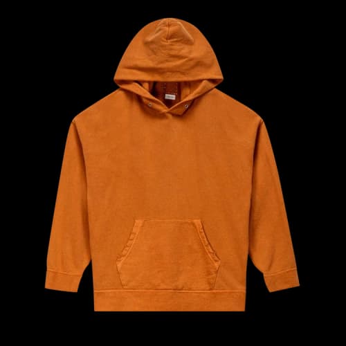 Visvim Uneven Dye Jumbo Hoodie 'Orange'