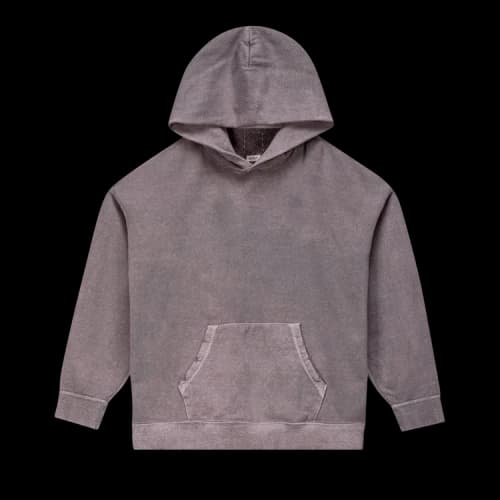 Visvim Uneven Dye Jumbo Hoodie 'Purple'