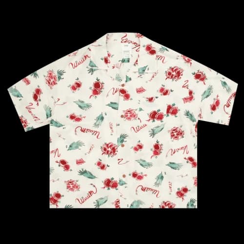 Visvim Wallis Shirt Short-Sleeve Sunnybird 'Red'