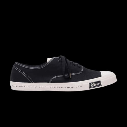 Visvim Logan Deck Lo Canvas 'Black'