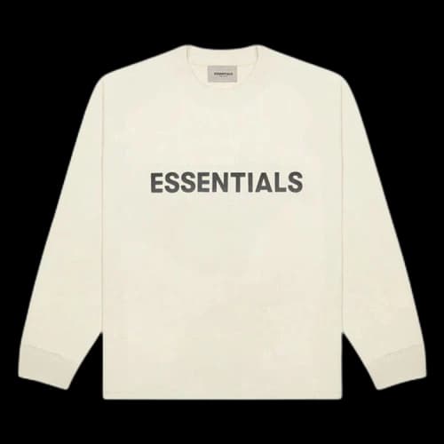 Fear of God Essentials Long-Sleeve T-Shirt 'Cream'