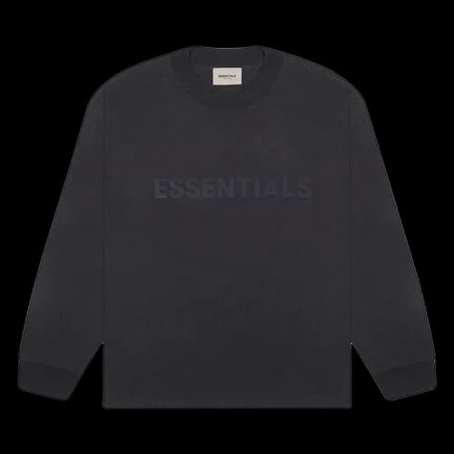 Fear of God Essentials Long Sleeve T-Shirt 'Black'