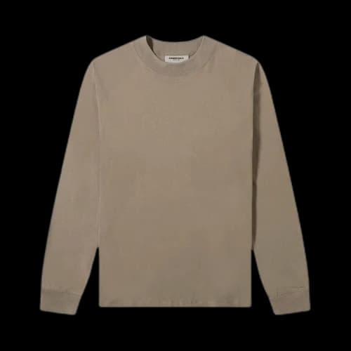 Fear of God Essentials Long-Sleeve T-Shirt 'Taupe'