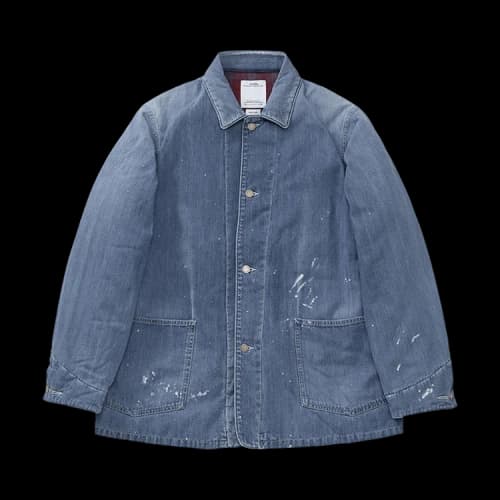 Visvim SS Coverall Down DMGD 'Indigo'