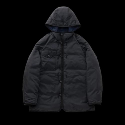 Visvim Greely Corps Down Parka 'Black'