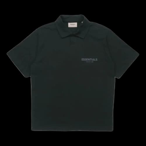 Fear of God Essentials FW20 Polo Shirt 'Black'
