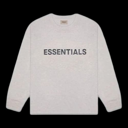 Fear of God Essentials FW20 Long Sleeve Tee 'Oatmeal'