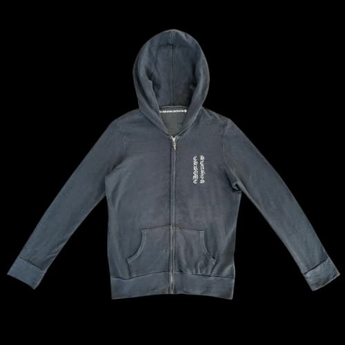 Chrome Hearts x Matty Boy Zip Up Hoodie 'Grey'