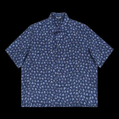 Dior Foxton Floral Shirt 'Navy'
