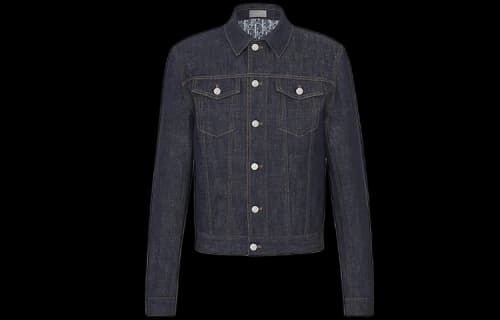 Dior Denim Jacket Oblique Lining 'Blue'