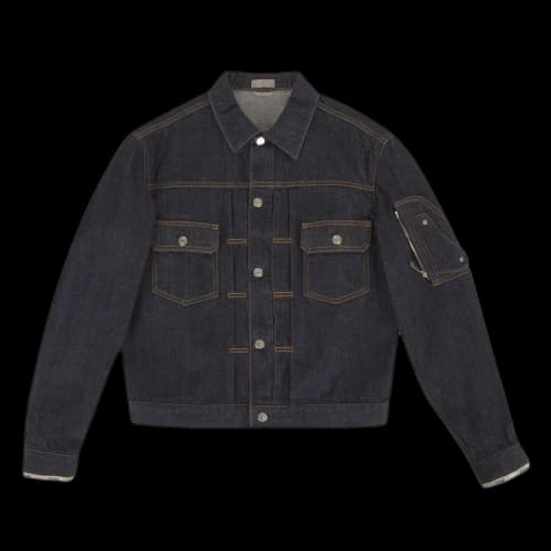 Dior Saddle Sleeve Denim 'Navy'