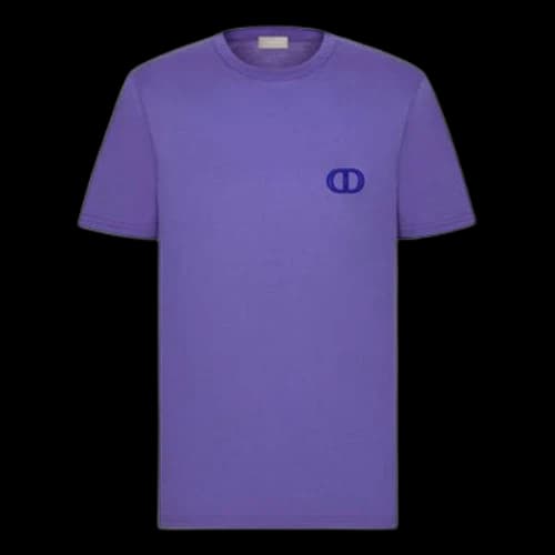 DIOR SS21 Knit Short Sleeve Purple
