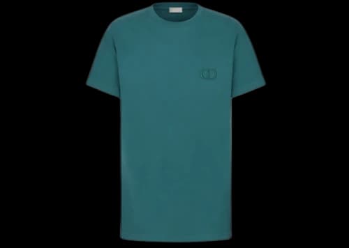 Dior Oversized "CD Icon" T-shirt Green